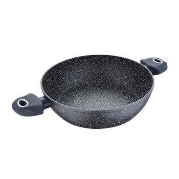 Cratita marmorata 24 cm Bergner Orion BG-8518-MBG Cratita marmorata 24 cm Bergner Orion BG-8518-MBG