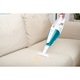 Aspirator vertical si mop portabil Concept Perfect clean Aqua 3 in 1 VP4205, 90-200W, 2000mAh, 21.6V, Autonomie 40 min, filtru Hepa, Rezervor mop 250 ml, Iluminare led, Alb/ Albastru