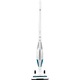 Aspirator vertical si mop portabil Concept Perfect clean Aqua 3 in 1 VP4205, 90-200W, 2000mAh, 21.6V, Autonomie 40 min, filtru Hepa, Rezervor mop 250 ml, Iluminare led, Alb/ Albastru