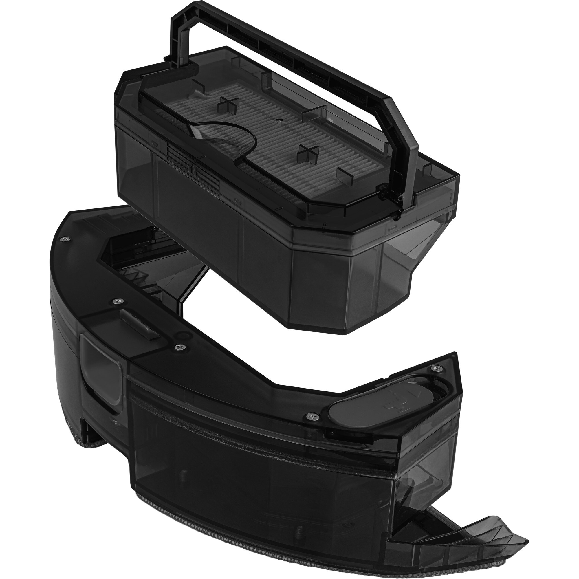 Robot de aspirare Concept VR3210, 50W, 3 in 1 Aspirare, Stergere, Sterilizare, 5200mAh LG BYD, autonomie 250 min, lampa UVC, TOF sensors, RoomPlan, navigatie Laser, 600ml recipient praf, Hepa 13, nivel zgomot 60-70, Negru