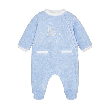 Salopeta, Mayoral, bebe baiat, albastru, 50 cm Salopeta, Mayoral, bebe baiat, albastru, 50 cm