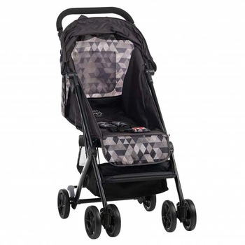 Carucior pliabil si reglabil, Felis, Sarcina maxima 15 kg, 6 luni+, 108 x 73 x 50 cm, Gri/Negru Carucior pliabil si reglabil, Felis, Sarcina maxima 15 kg, 6 luni+, 108 x 73 x 50 cm, Gri/Negru