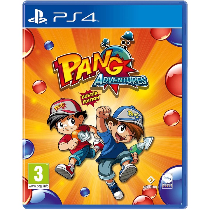 Joc Pang Adventures Buster Edition pentru PlayStation 4