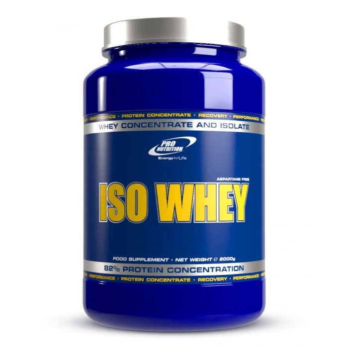 Proteina din zer, Iso Whey, ciocolata, 2000 g