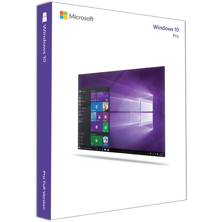 Microsoft Windows 10 Pro 32 bites / 64 bites, angol