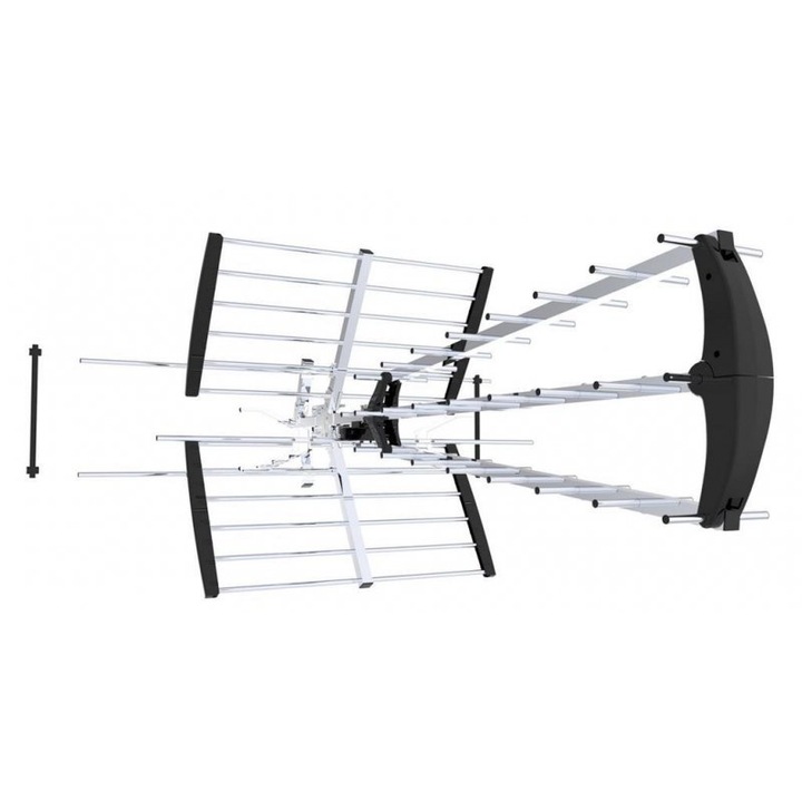 Външна насочена антена LIBOX, DVB-T Combo, С вграден LTE филтър, LB2000