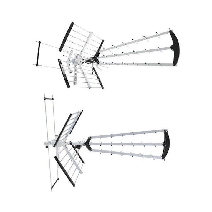 Antena directionala pentru exterior DVB-T Combo, LIBOX LB2000 cu filtru LTE incorporat
