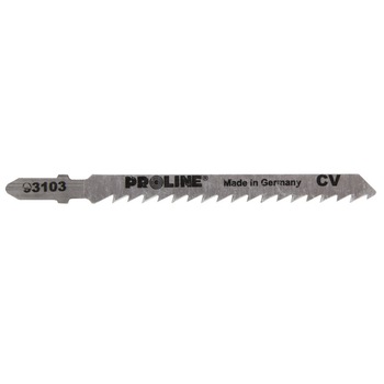 Set 5 panze pendular pentru lemn Proline, 4 x 75/100 mm, otel crom-vanadiu, prindere tip B Set 5 panze pendular pentru lemn Proline, 4 x 75/100 mm, otel crom-vanadiu, prindere tip B