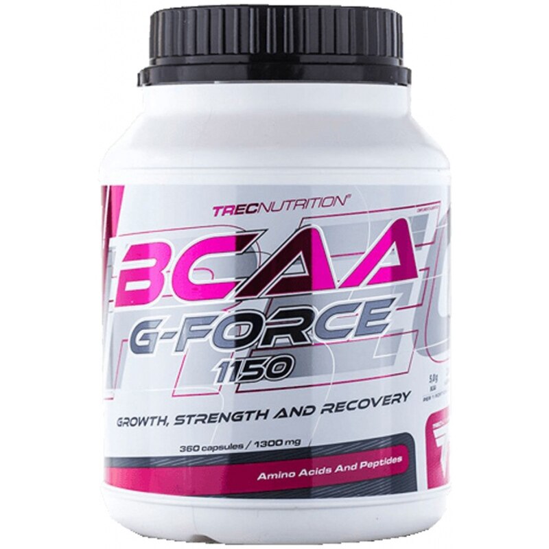 Supliment alimentar Trec Nutrition BCAA G-Force 1150, 360 Capsule