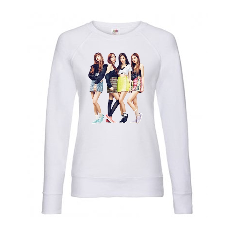 Bluza Personalizata Dama Cu Blackpink Bumbac Alb L Emagro