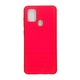 Husa spate silicon cu interior catifelat, TPU compatibil cu Motorola Edge 30 Neo, Rosie