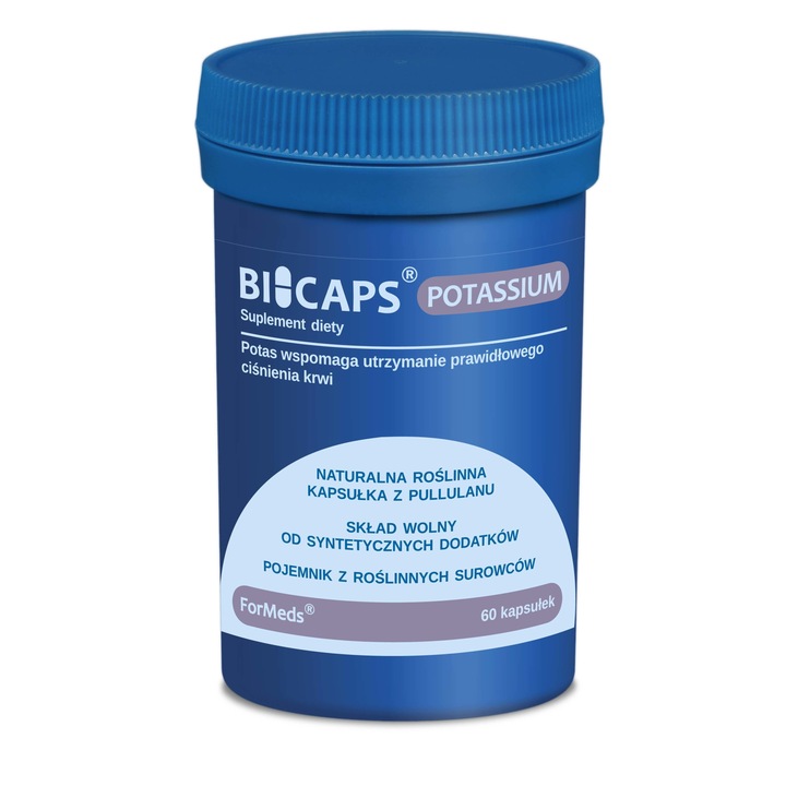 ForMeds Bicaps Potassium 60 Vegetable Capsules