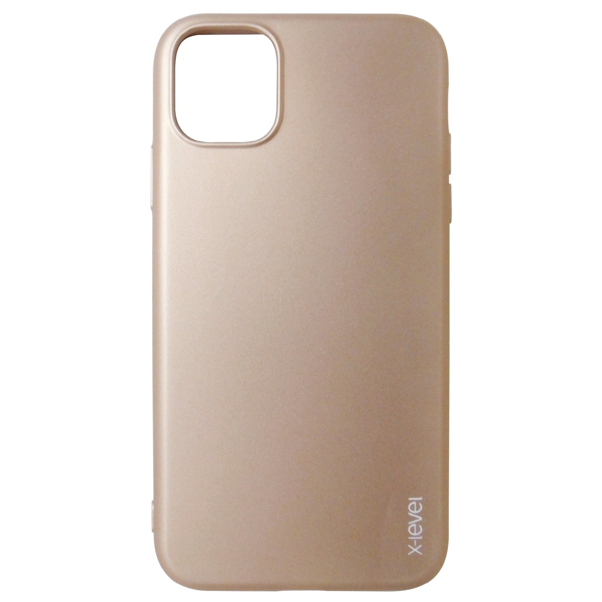 Husa silicon TPU ultraslim X-Level Guardian Series aurie pentru Apple iPhone 11