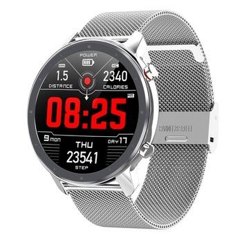 SmartWatch SMARTECH cu Bluetooth, ritm cardiac, tensiune arteriala, EKG, activitati fizice, notificari, functii Fitness S135 Argintiu SmartWatch SMARTECH cu Bluetooth, ritm cardiac, tensiune arteriala, EKG, activitati fizice, notificari, functii Fitness S135 Argintiu