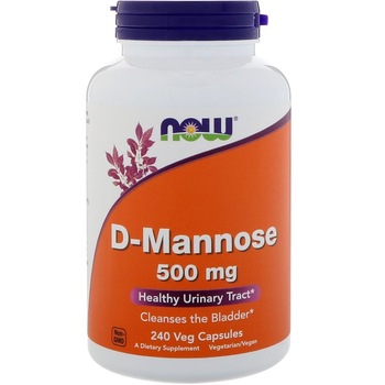 Supliment alimentar Now Foods D-Manoza 500mg, 240 Capsule Supliment alimentar Now Foods D-Manoza 500mg, 240 Capsule