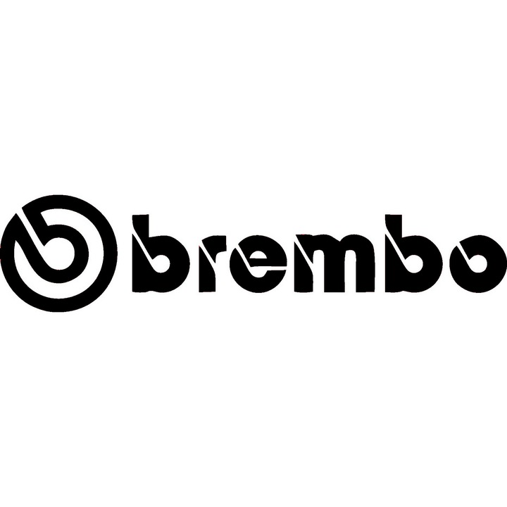 Sticker decorativ auto, Brembo, 12x3 cm