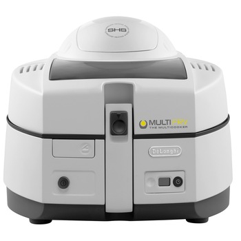 Friteuza fara ulei & Multicooker De’Longhi MULTIFRY YOUNG FH1130, 1400 W, 1.5 kg, Temporizator, Vas invelis ceramic, Alb Friteuza fara ulei & Multicooker De’Longhi MULTIFRY YOUNG FH1130, 1400 W, 1.5 kg, Temporizator, Vas invelis ceramic, Alb