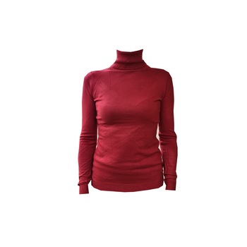 Helanca fete, tip pulover moale, Visiniu, 176 CM