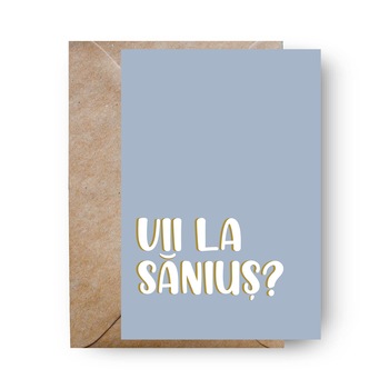 Felicitare de Craciun, Genette's ideas, Vii la sanius, 162x114mm Felicitare de Craciun, Genette's ideas, Vii la sanius, 162x114mm