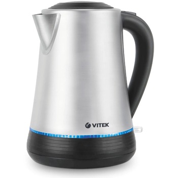 Fierbator de apa electric VITEK VT-7062, 1.7L, 2200W, Iluminare in timpul lucrului, protectia impotriva evaporarii, Inox Fierbator de apa electric VITEK VT-7062, 1.7L, 2200W, Iluminare in timpul lucrului, protectia impotriva evaporarii, Inox
