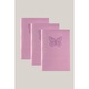 Caiet matematica A4, QUARTZ, model fluture, 80 file