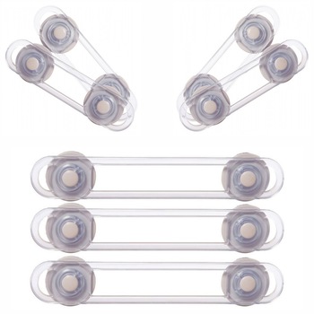 Set 7 Bucati, Sigurante Universale Protectie Copii, Pentru Blocare Sertare, Usi Set 7 Bucati, Sigurante Universale Protectie Copii, Pentru Blocare Sertare, Usi