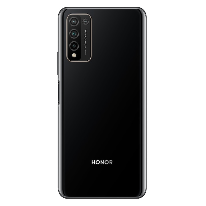 Honor 10X Lite Mobiltelefon, Kártyafüggetlen, Dual SIM, 128GB, LTE, Éjfekete