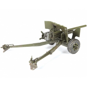 Macheta Militara Zvezda British QF 6-PDR MK II tun antitanc 57mm 1:35 ZVEZ 3518 Macheta Militara Zvezda British QF 6-PDR MK II tun antitanc 57mm 1:35 ZVEZ 3518