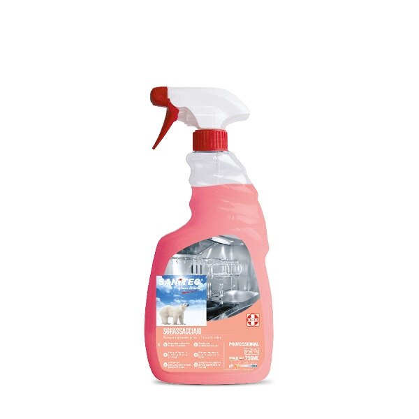 Detergent pentru inox cu pulverizator 750 ML