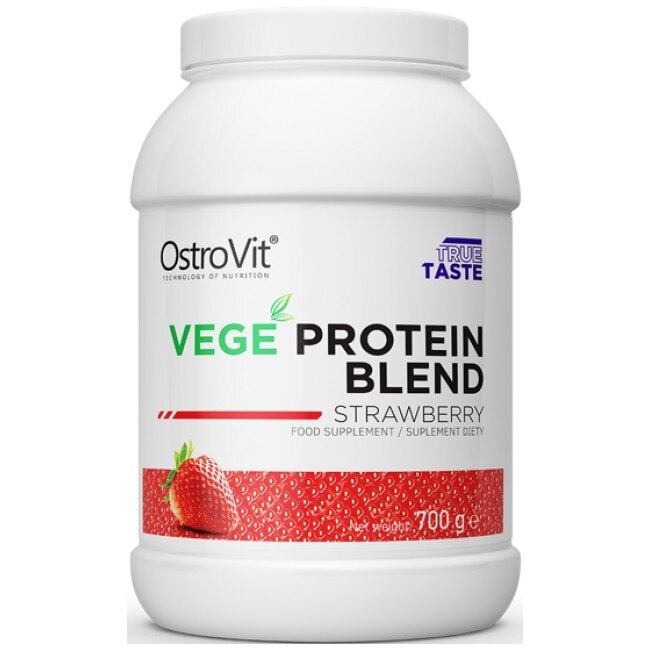 Supliment alimentar OstroVit Vege Protein Blend, Fructe de padure 700 gr