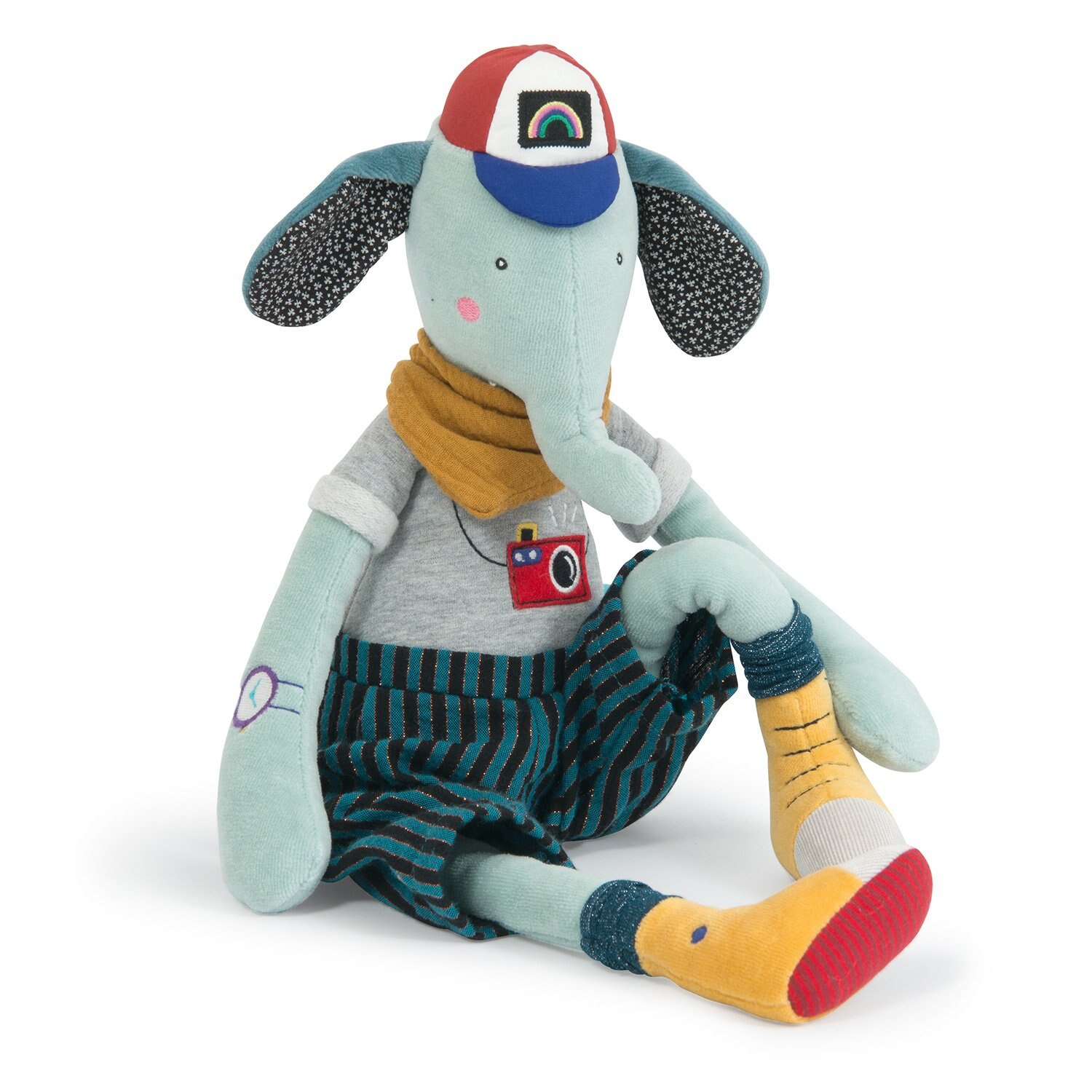 Jucarie de plus Elefantul Pablo, Moulin Roty