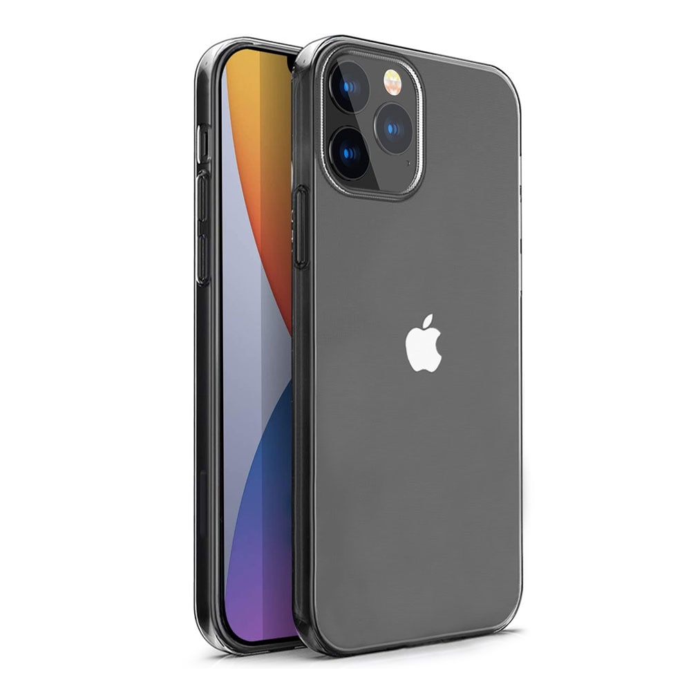 Husa iShield pentru iPhone 12 Pro Max - silicon ultraslim gel soft, ultraclear - Transparenta