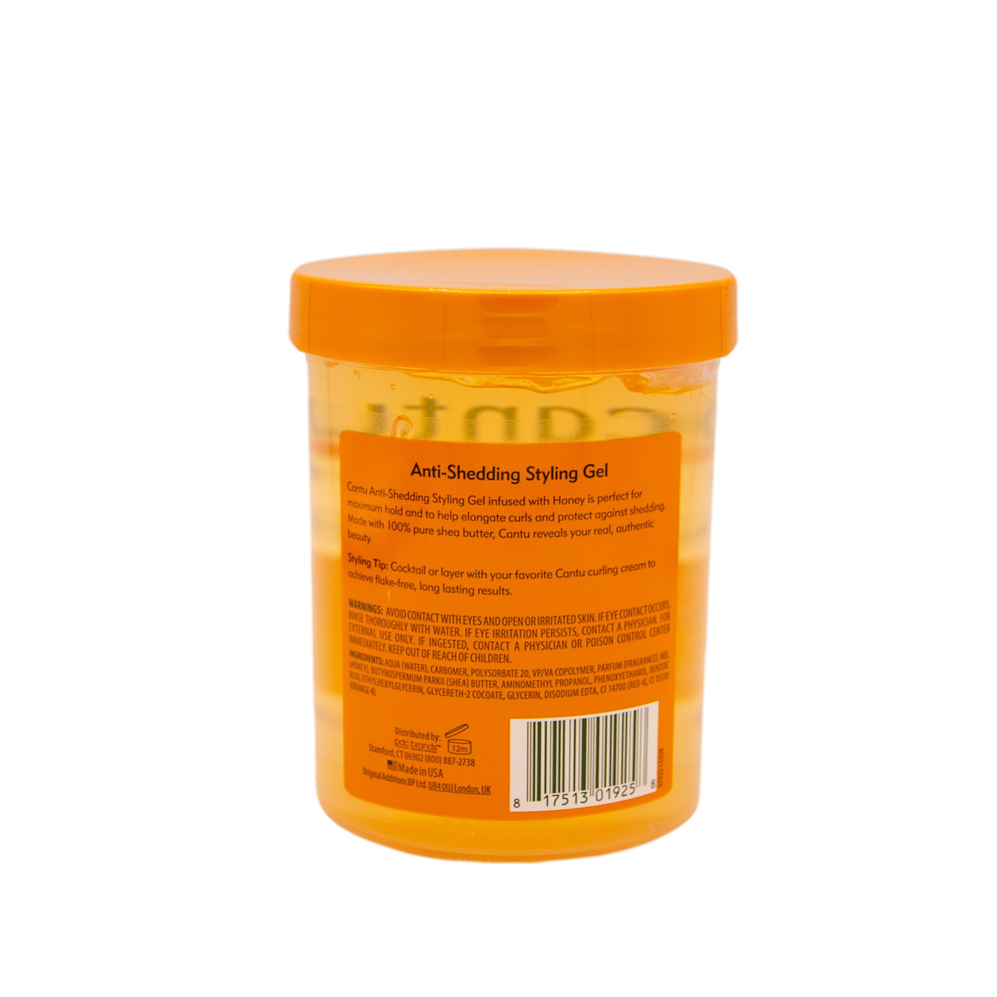 Gel de styling Cantu honey antishedding pentru par cret 517 g eMAG.ro