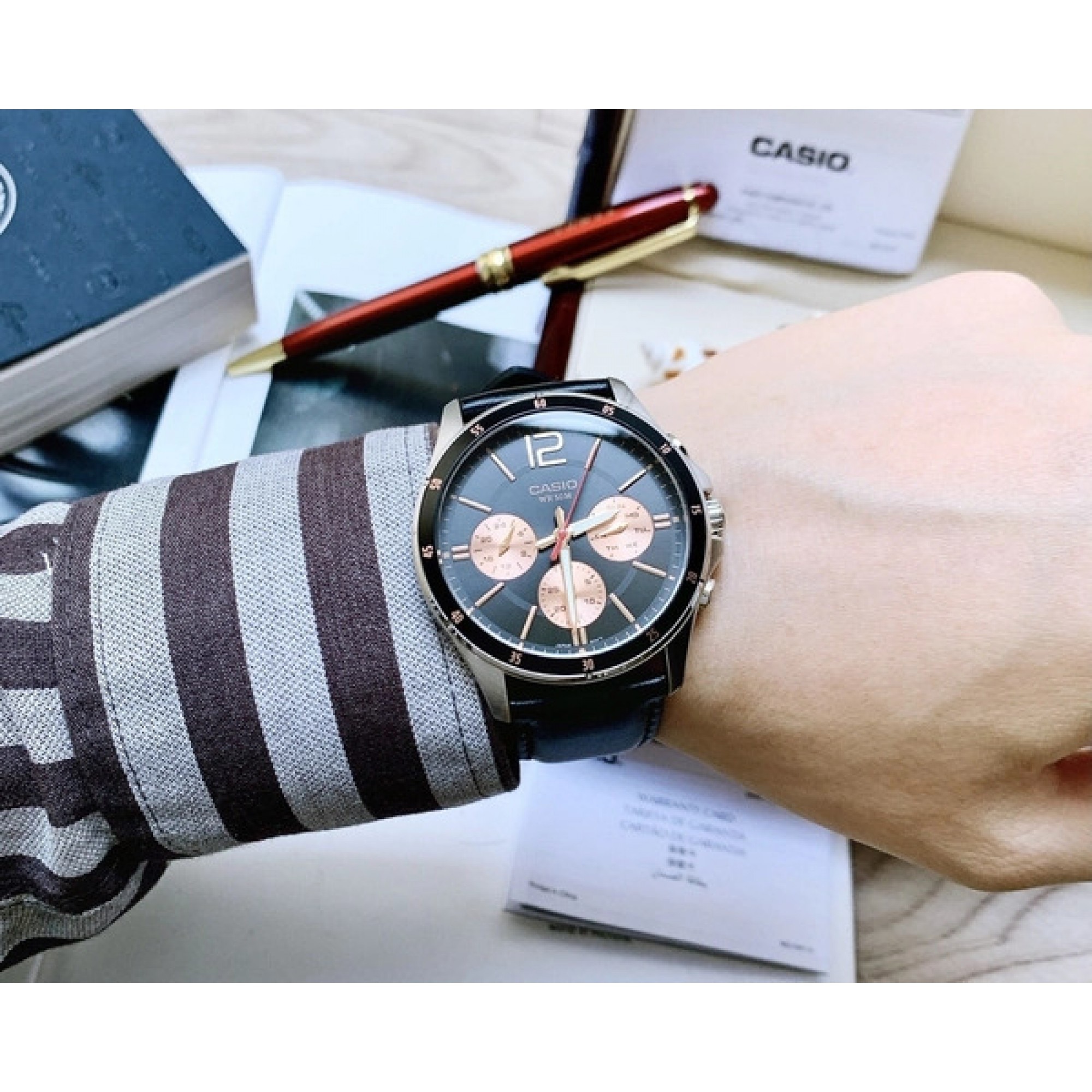 Мъжки часовник Casio, Collection MTP-13, MTP-1374L-1A2 - eMAG.bg