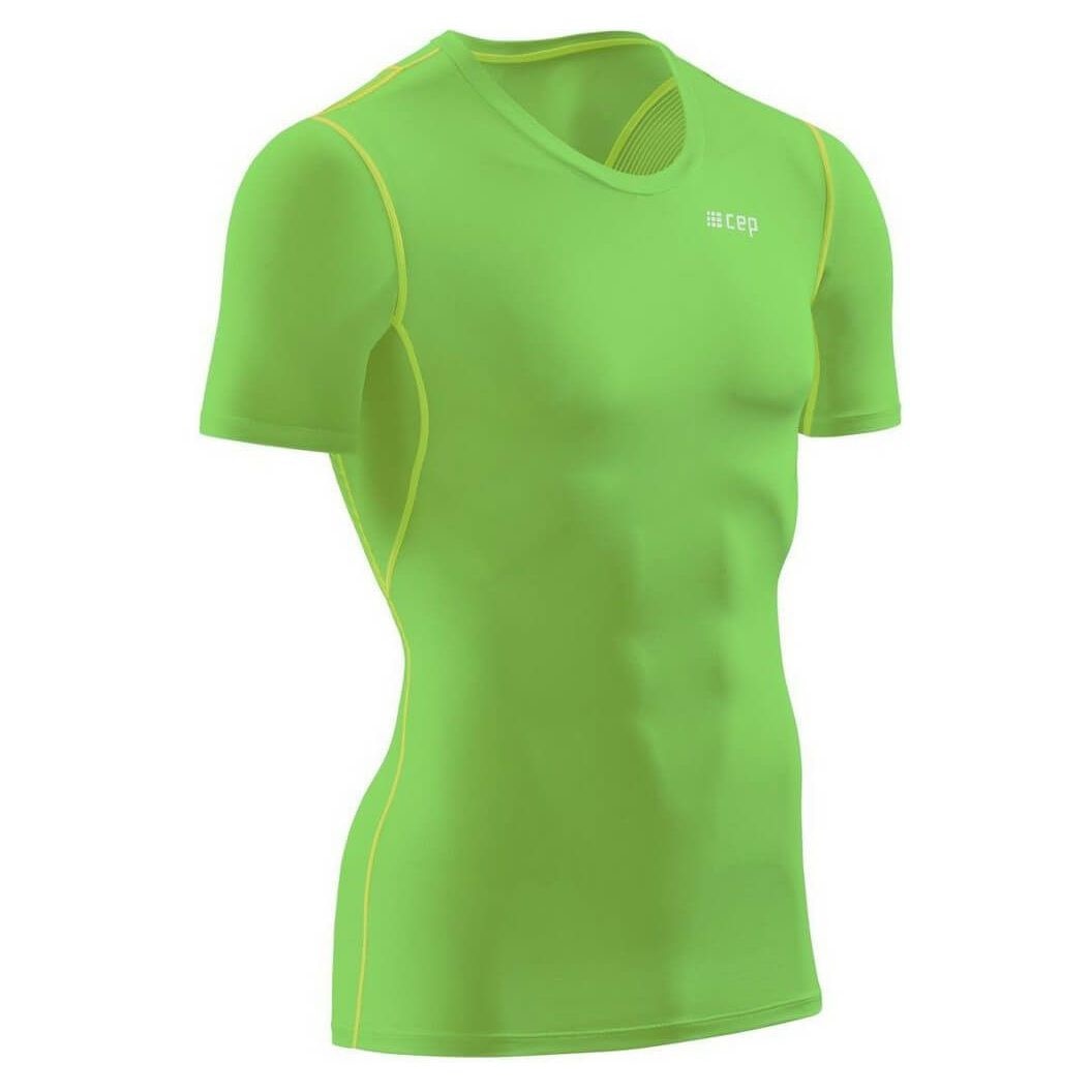 Tricou sport, CEP CEP Wingtech Shirt Short Sleeve M, Verde, XL