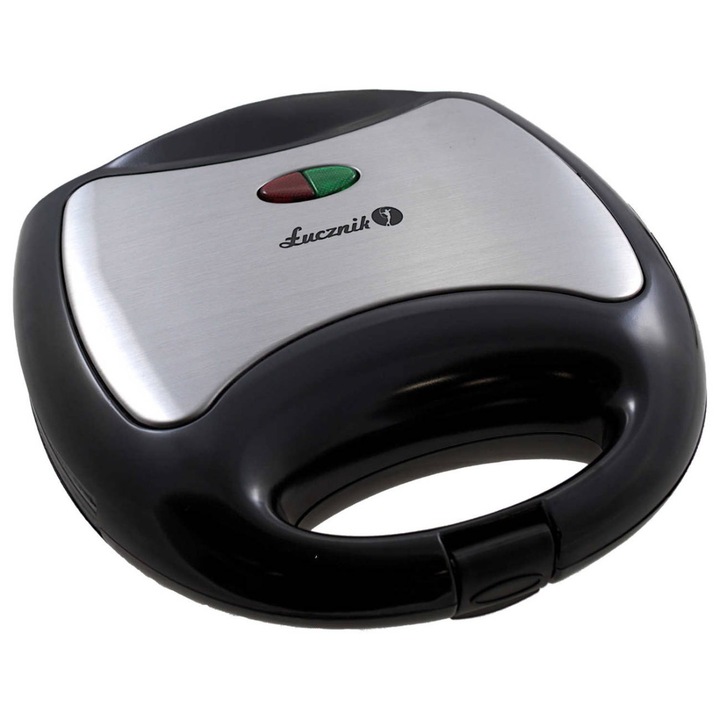 Lucznik SM-1004S 750 W, 4 szendvics Fekete-Inox szendvicssütő