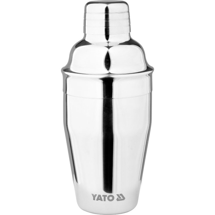 Шейкър за коктейли Yato, неръждаема стомана, 500 ml