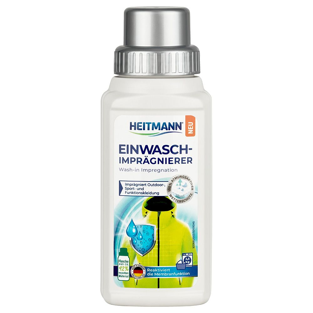 Solutie impregnare si impermeabilizare rufe sport, Heitmann 250 ml