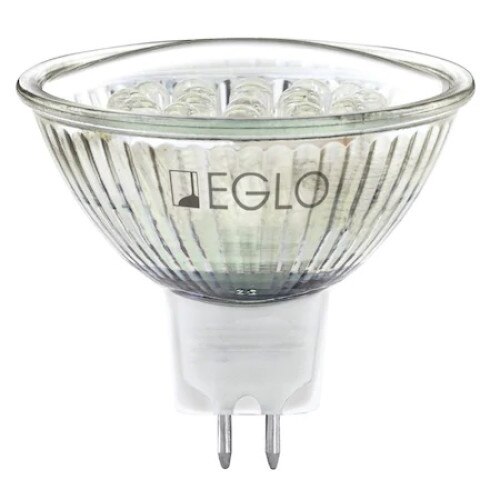 Bec 12V LED EGLO MR16, forma spot, 1,2W, 30000 ore, lumina rece