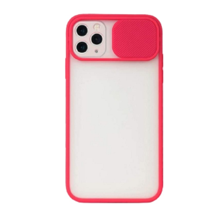 iPhone 11 Pro Max Red készülékkel kompatibilis kameravédelemmel ellátott borító