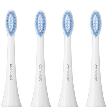 Set capete periuta sonica Concept ZK002 Soft Clean 4 capete, pentru modelele ZK4000/10/30/40 Set capete periuta sonica Concept ZK002 Soft Clean 4 capete, pentru modelele ZK4000/10/30/40