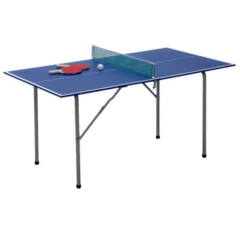Masa de tenis mini Garlando C-21, 136x75 cm, Albastru Masa de tenis mini Garlando C-21, 136x75 cm, Albastru