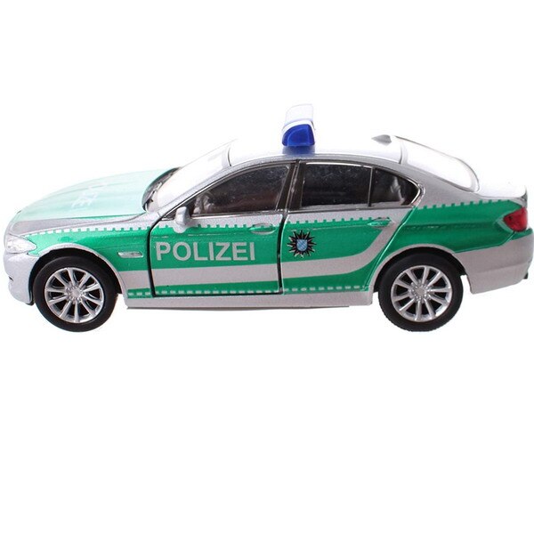 Masinuta Welly BMW 535 Police scara 1:24