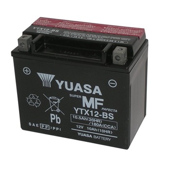 Baterie moto, scuter, ATV 10.0 Ah - Yuasa YTX12-BS Baterie moto, scuter, ATV 10.0 Ah - Yuasa YTX12-BS