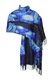 Шал Dacali 2, Рисуван, Кашмир, Многоцветен, 08 син/жълт