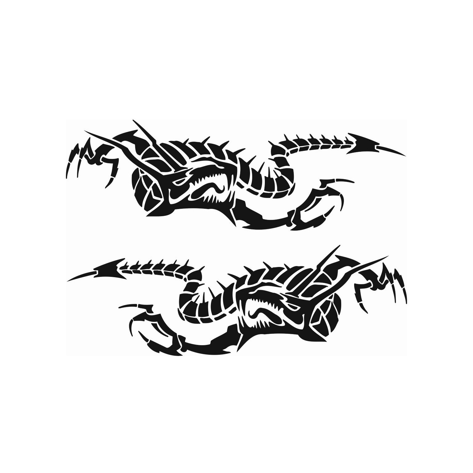 Sticker auto model 43 - set 2 buc