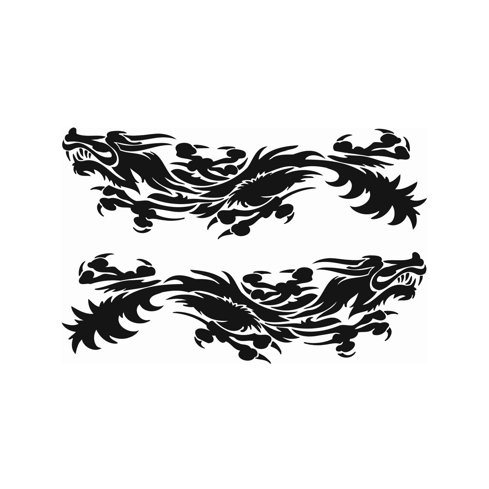 Sticker auto model 33 - set 2 buc