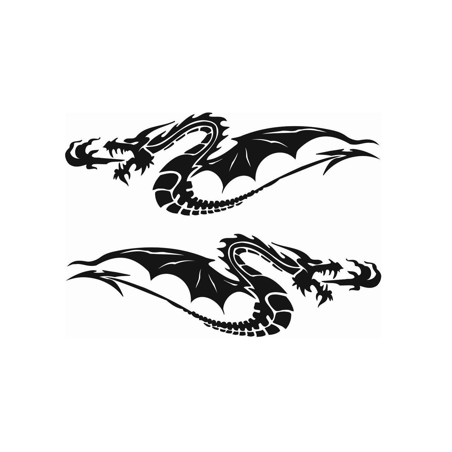 Sticker auto model 39 - set 2 buc