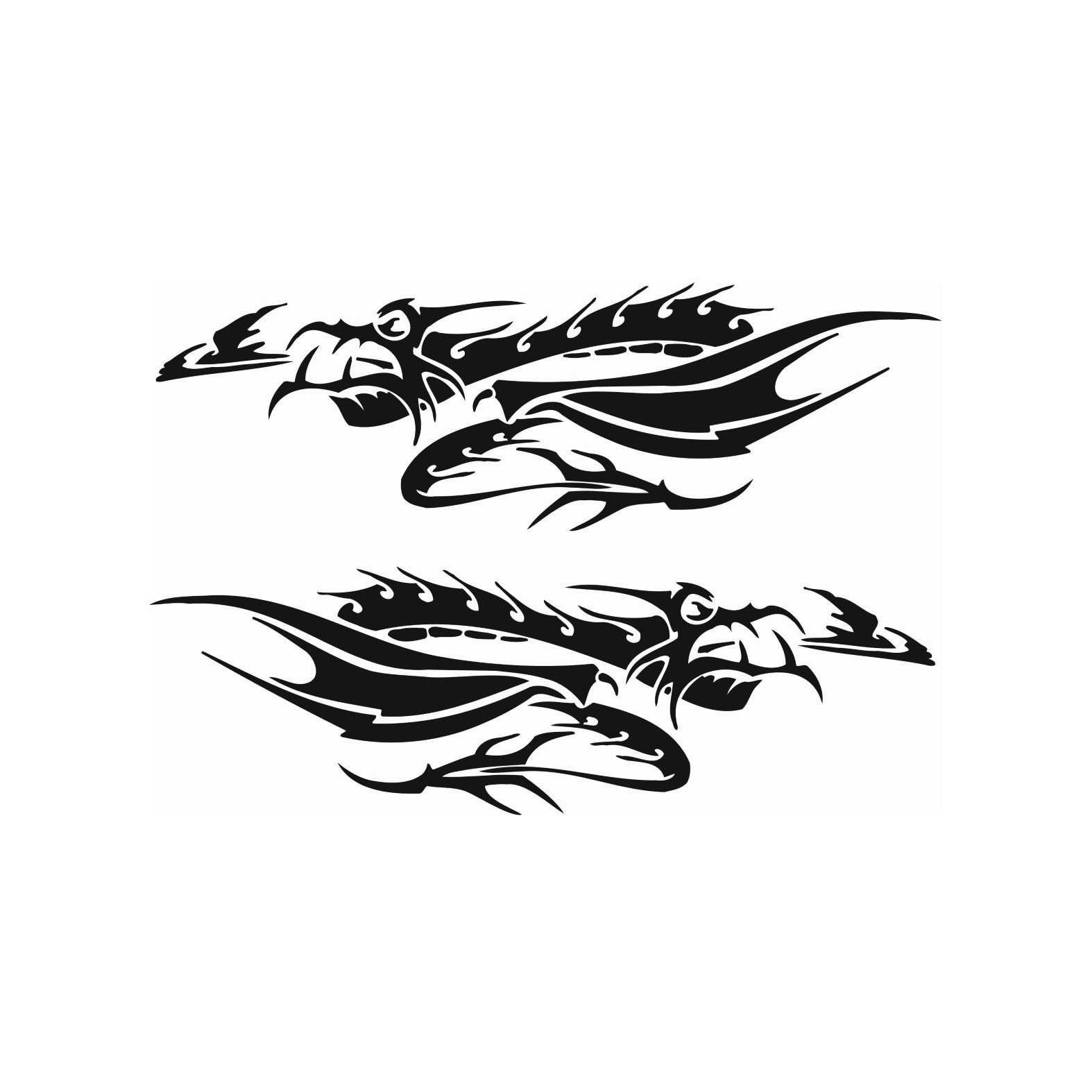 Sticker auto model 48 - set 2 buc