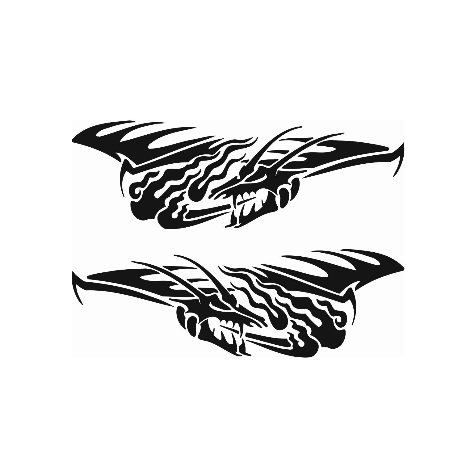 Sticker auto model 37 - set 2 buc